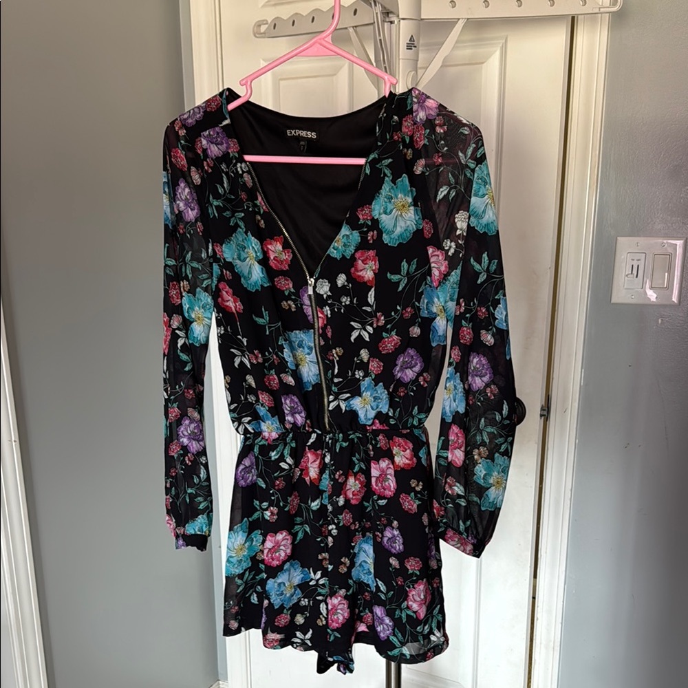 Express Floral Romper